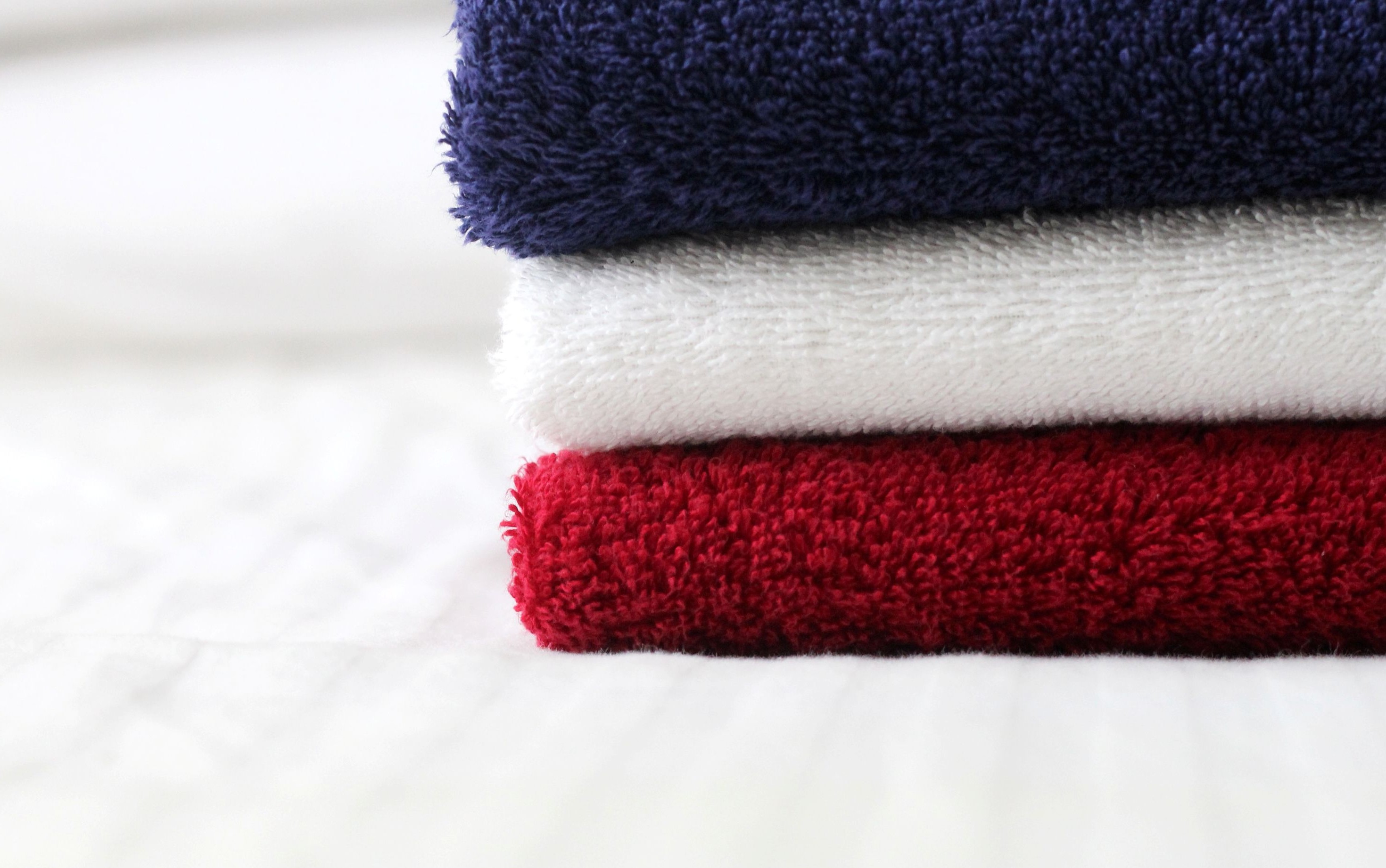 Red, White & Blue Towels Flipped